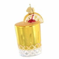 Old World Christmas Whiskey Sour Glass Lemon Juice Sugar 32514
