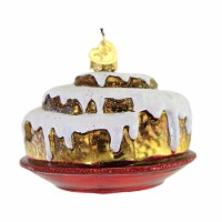 Old World Christmas Cinnamon Roll Glass Ornament Breakfast Treat 32525