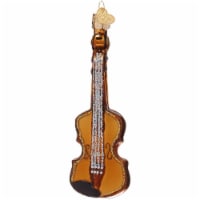 Old World Christmas 38008 Glass Blown Violin Ornament