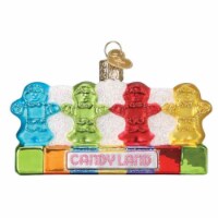Old World Christmas 2.00 Inches Tall Christmas Candy Land® Kids Glass Ornament Game 44199