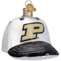 Old World Christmas Glass Blown Tree Ornament, Purdue Baseball Cap