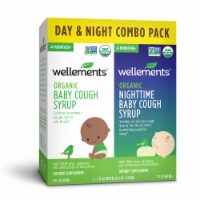 Wellements Organic Day/Night Baby Cough Syrup Combo Pack