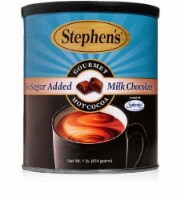 Stephen's Gourmet No Sugar Added Milk Chocolate Hot Cocoa Mix Perspective: Main