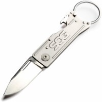 Sog Specialty Knives SOG-KT1001-CP 2019 Blister Straight Keytron Folding Knife with Key Ring