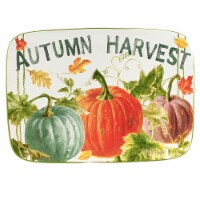 Tabletop Sweet Autumn Harvest Platter Rectangular Fall Thanksgiving 37248