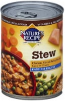 Nature's Recipe Chicken Rice & Barley Stew Wet Dog Food Perspective: Main