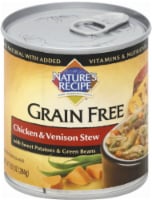 Nature's Recipe Grain Free Chicken & Venison Stew Wet Dog Food Perspective: Main
