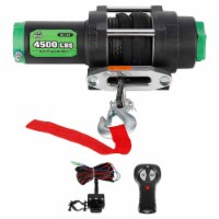 OFF ROAD BOAR Steel Electric Towing Winch Kit, 12V w/ 4500 Pound Max & Remote