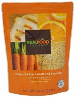 Real Food Blends Orange Chicken, Carrots & Brown Rice Pureed Blended Meal, 9.4oz 12/case