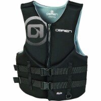 O'Brien Watersports Traditional Men Lightweight Safety Life Jacket, Black, XXL