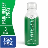 Biofreeze Menthol Back Knee Muscle Joint and Arthritis Pain Relief Spray Perspective: Main