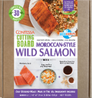 Cutting Board Moroccan-Style Wild Salmon Perspective: Main