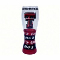 Jenkins JENKINS12973 Pilsner Glass - Texas Tech Red Raiders