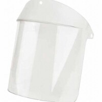 Oberon Faceshield Visor,Polycarb,Clr,8x14in  028AFH+BOX