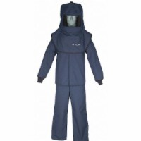 Oberon Arc Flash Suit Kit,Gray,L  LNS4B-L