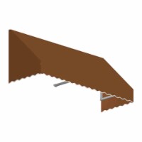 Awntech EF23-US-3TER 3.38 ft. San Francisco Window & Entry Awning, Terra Cotta - 24 x 36 in.