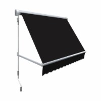 Awntech MS4-US-K 4 ft. Mesa Window Retractable Awning, Black - 24 x 24 in.