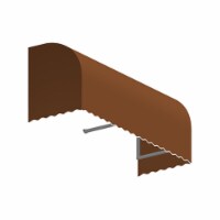 Awntech RS22-US-5TER 5.38 ft. Savannah Window & Entry Awning, Terra Cotta - 31 x 24 in.