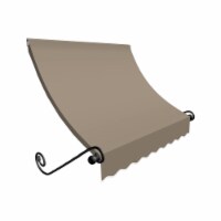 Awntech ECH1836-US-6T 6.38 ft. Charleston Window & Entry Awning, Tan - 18 x 36 in.