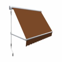 Awntech MS6-US-TER 6 ft. Mesa Window Retractable Awning, Terra Cotta - 24 x 24 in.