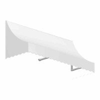 Awntech NT22-US-8W 8.38 ft. Nantucket Window & Entry Awning, Off White - 31 x 24 in.