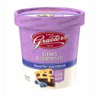 Graeter's Elena's Blueberry Pie Ice Cream Perspective: Main