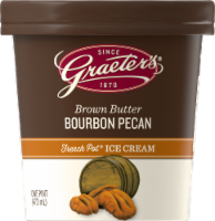 Graeter's® Brown Butter Bourbon Pecan French Pot® Ice Cream Perspective: Main