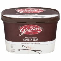 Graeter's Madagascar Vanilla Bean Ice Cream Tub Perspective: Main