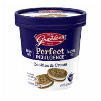 Graeter's® Perfect Indulgence Cookies and Cream Dairy Free Frozen Dessert Perspective: Main