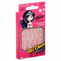 Broadway Nails® Little Diva™ Crystal Persuasion Gel Candy Stick-On Nails