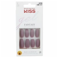 KISS Fantasy Collection False Nails Long - Purple