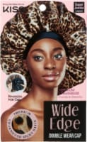 Kiss® Wide Edge Double Wear Silky Satin Cap - Leopard