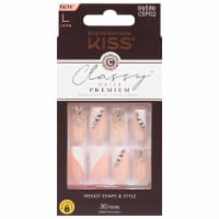 Kiss® Classy Gorgeous Premium Glue On Nails