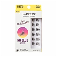 KISS imPRESS Lash Clusters, imPRESS Falsies, Modern Natural, 12mm-14mm, 12 Clusters Perspective: Main