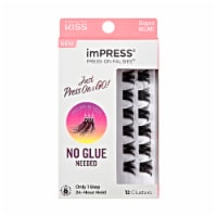 KISS imPRESS Lash Clusters, imPRESS Falsies, Elegant Volume, 12mm-14mm, 12 Clusters Perspective: Main