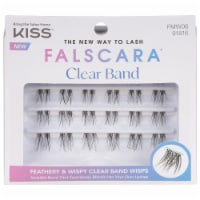 Kiss® Falscara® Clear Band Eyelash Multipack Perspective: Main