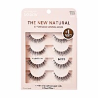 KISS The New Natural, False Eyelashes, Nude Blazer, 12 mm, 4 Pairs Perspective: Main
