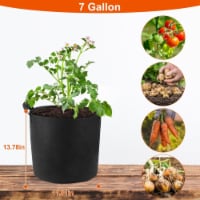 3 Pack Plant Grow Bags Potato Vegetable Planter Bags 7gallon