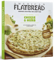 American Flatbread Cheese & Herb Frozen Pizza Perspective: Main