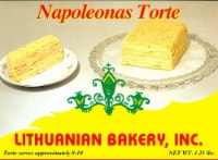 Lithuanian Bakery Napoleon's Torte