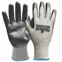 Big Time Products 241907 Mens Premium Defense Large Gray Cut Resistant Glove