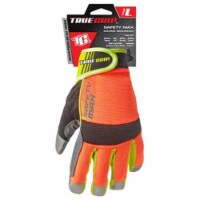 Big Time Products 256282 Hi Viz Safety Max Work Glove, Medium