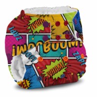 Rumparooz One Size Cloth Pocket Diaper Snap - BAM