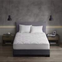 Gracie Mills Treament Waterproof Mattress Pad White Twin