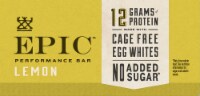 EPIC Lemon Performance Protein Bars 9 Count Perspective: Main