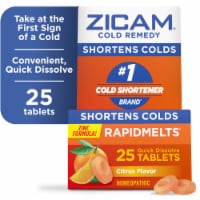 Zicam Cold Remedy Citrus Flavor RapidMelts Quick Dissolve Tablets