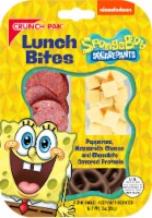 Crunch Pak® Sponge Bob Pepperoni String Cheese & Chocolate covered Pretzels Lunch Bites