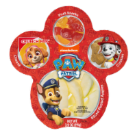 Crunch Pak® Paw Patrol Peeled Sweet Apples Fruit Snacks Cheese and Cookies Snack Tray