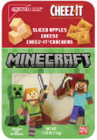 Crunch Pak® Minecraft Snacker with Sliced Sweet Apples Cheese and Cheez-It Crackers Snack Tray