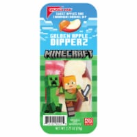 Crunch Pak® Minecraft Dipperz with Sliced Sweet Apples and Cinnamon Caramel Snack Tray
